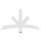 Ekena Millwork Alberta Architectural Grade PVC Gable Bracket, 48"W x 26"H x 2"D x 4"F, 13/12 Pitch GBP048X26X0204ALB00 - alternate 4